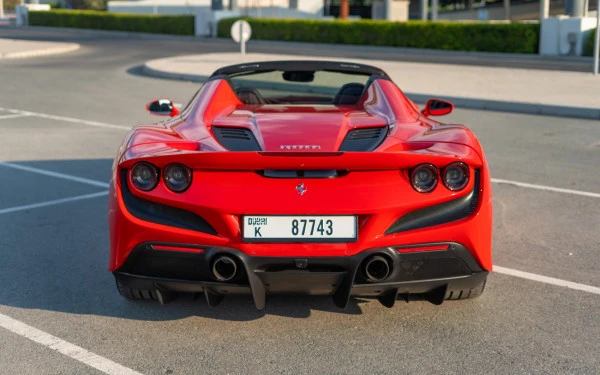  Red Ferrari F8 Tributo Spider Photo 