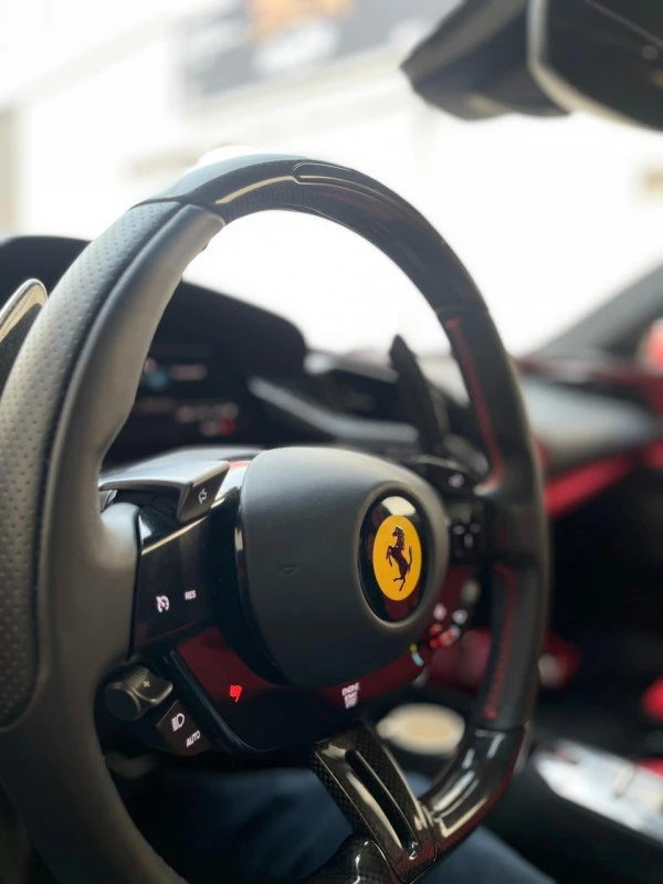  Red Ferrari SF90 Photo 