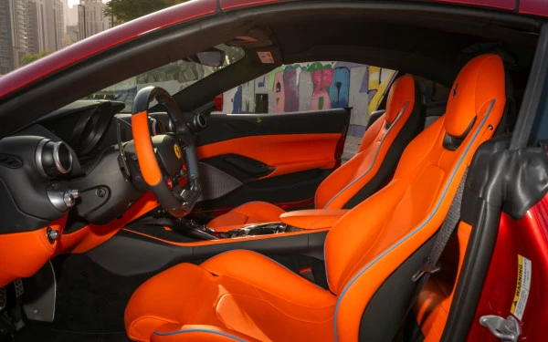  Red Ferrari Portofino M Photo 