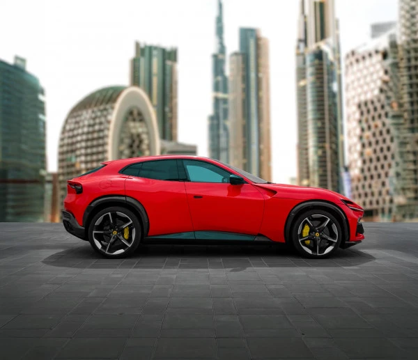  Red Ferrari Purosangue Photo 