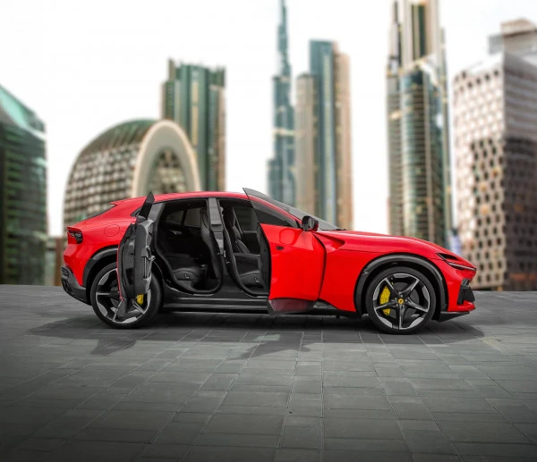  Red Ferrari Purosangue Photo 