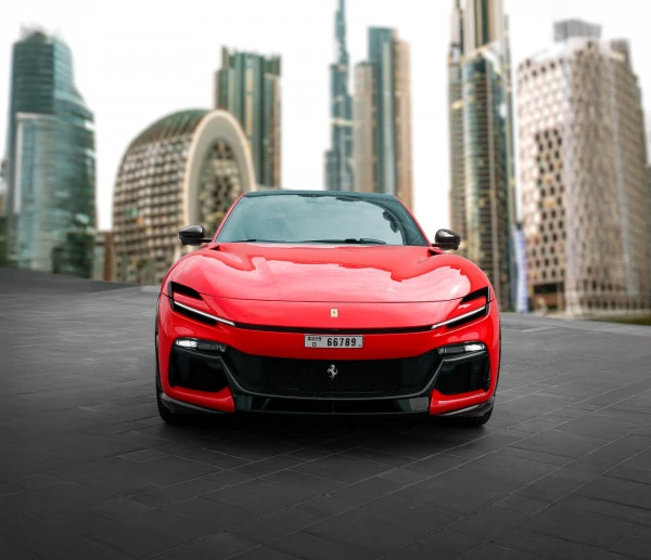  Red Ferrari Purosangue Photo 