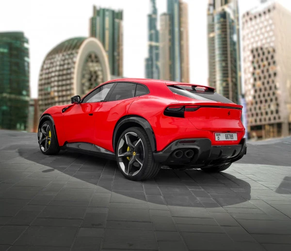  Red Ferrari Purosangue Photo 