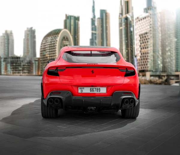  Red Ferrari Purosangue Photo 