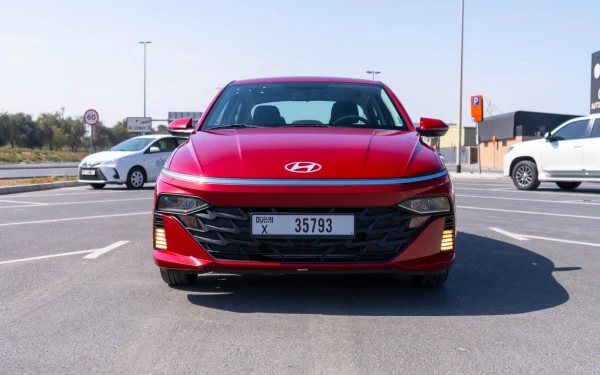  Red Hyundai Accent Photo 