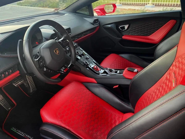  Red Lamborghini Huracan Photo 