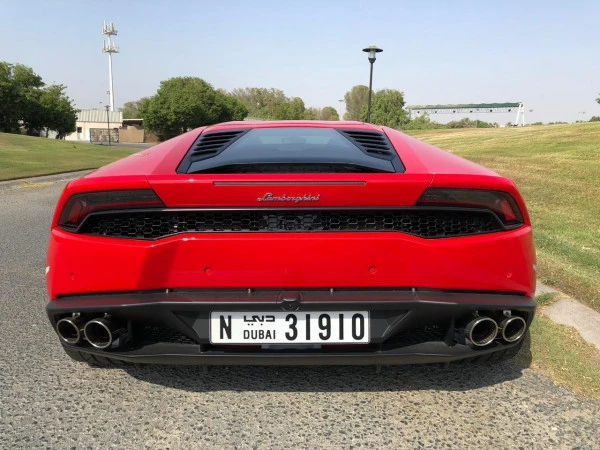  Red Lamborghini Huracan Photo 