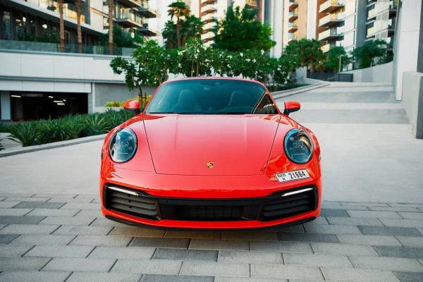  Red Porsche 911 Targa 4 Photo 
