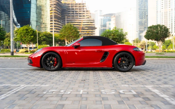 Red Porsche Boxster GTS 718 Photo 
