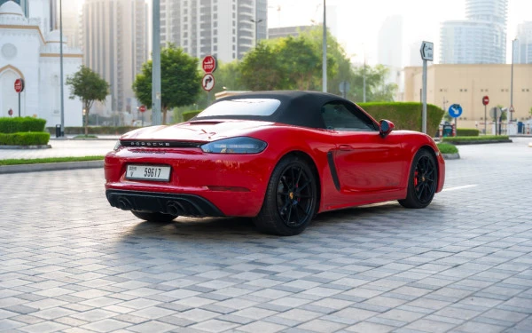  Red Porsche Boxster GTS 718 Photo 
