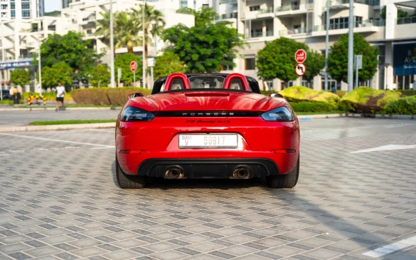  Red Porsche Boxster GTS 718 Photo 