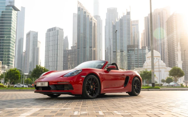  Red Porsche Boxster GTS 718 Photo 