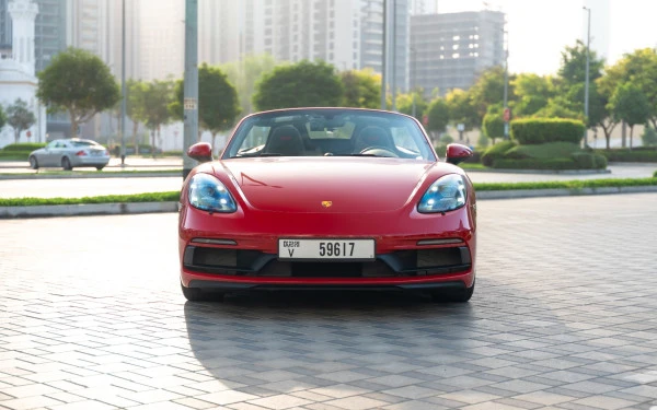  Red Porsche Boxster GTS 718 Photo 