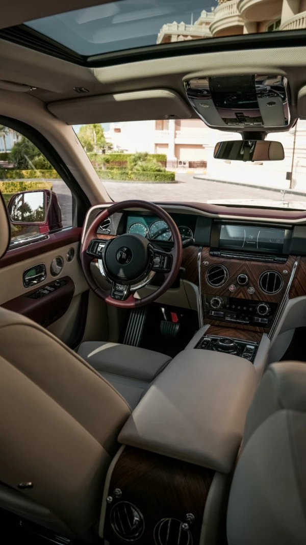  Red Rolls Royce Cullinan Mansory Photo 