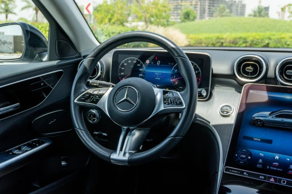  Silver Mercedes C200 Photo 