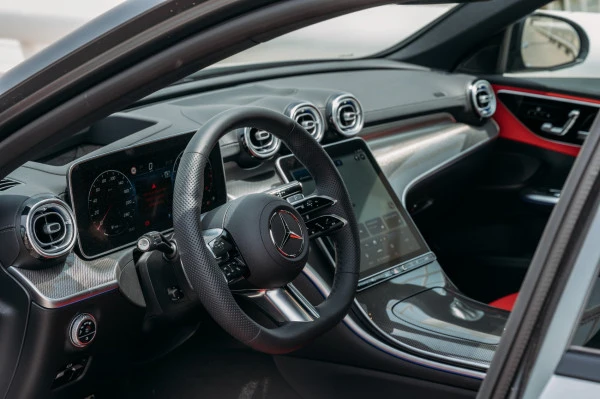  Silver Mercedes C200 Photo 