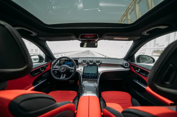  Silver Mercedes C200 Photo 