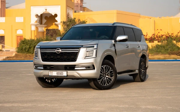  Silver Nissan Patrol Platinum V6 Photo 