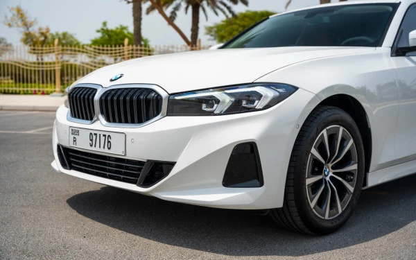 White BMW 318i Photo 