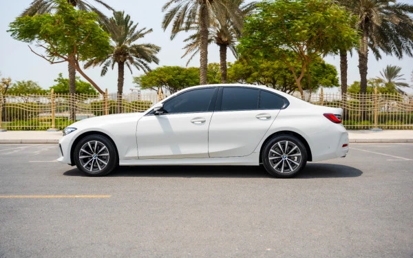  White BMW 318i Photo 