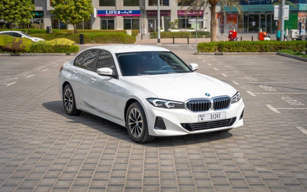  White BMW 318i Photo 