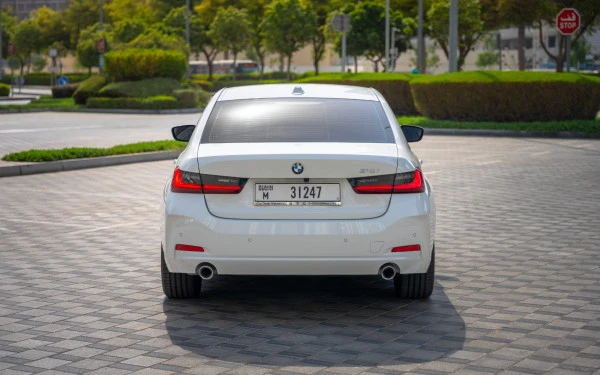  White BMW 318i Photo 