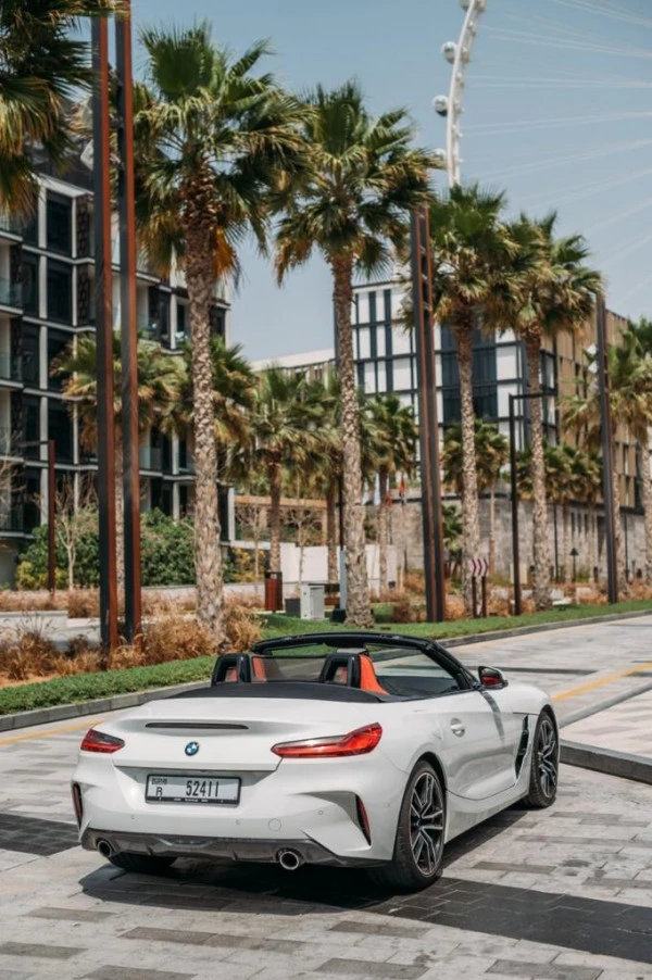  White BMW Z4 cabrio Photo 
