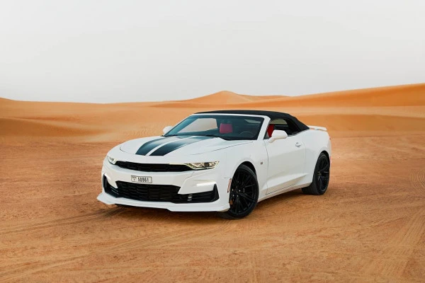  White Chevrolet Camaro V6 Photo 
