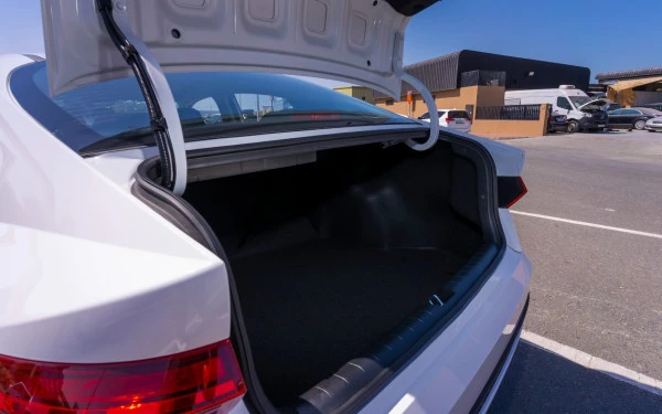  White Hyundai Accent Photo 