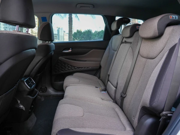  White Hyundai Santa Fe Photo 