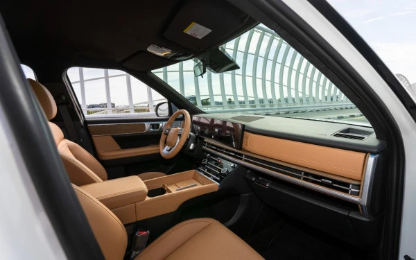  White Hyundai Santa Fe Photo 