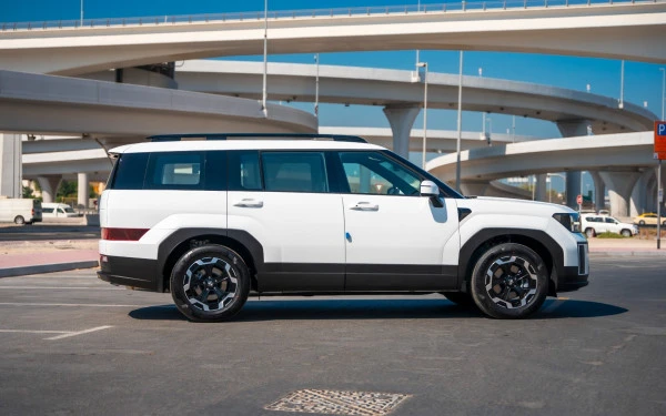  White Hyundai Santa Fe Photo 