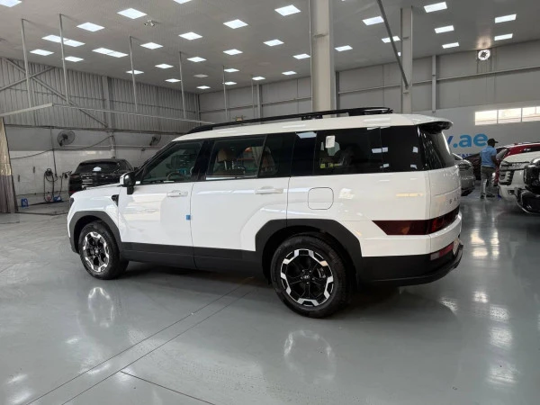  White Hyundai Santa Fe Photo 