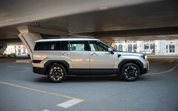  White Hyundai Santa Fe Photo 