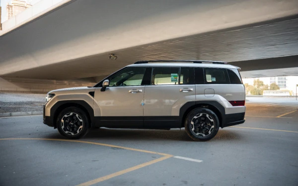  White Hyundai Santa Fe Photo 