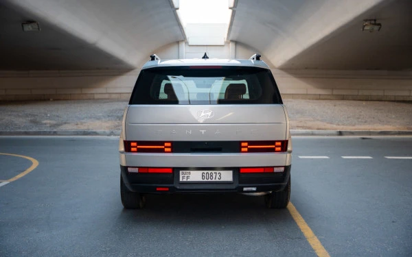  White Hyundai Santa Fe Photo 