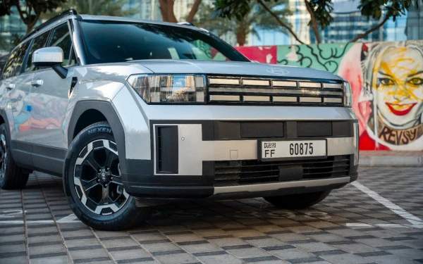  White Hyundai Santa Fe Photo 