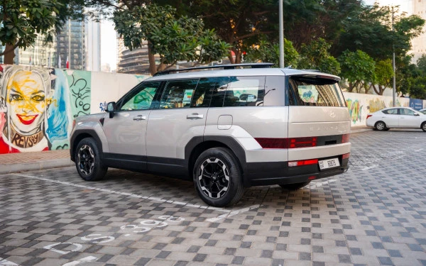  White Hyundai Santa Fe Photo 