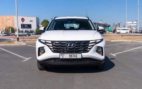  White Hyundai Tucson Photo 