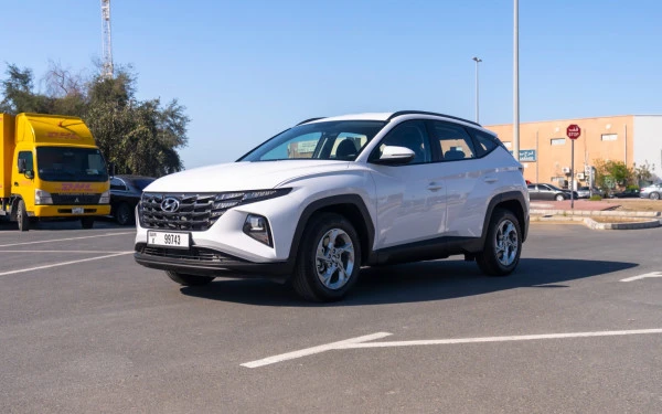  White Hyundai Tucson Photo 