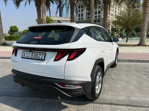  White Hyundai Tucson Photo 