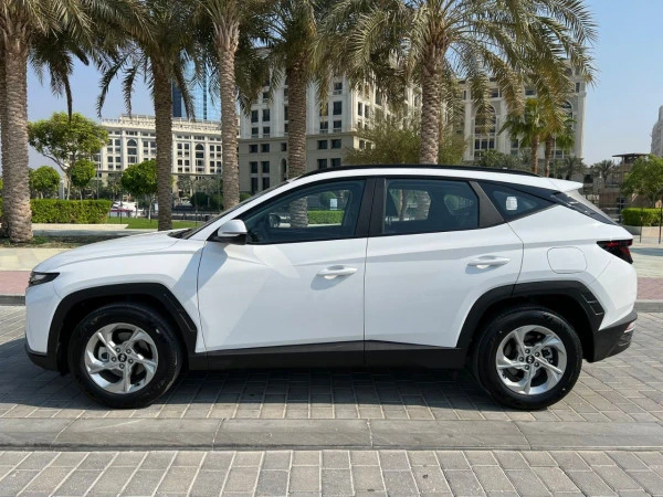 White Hyundai Tucson Photo 