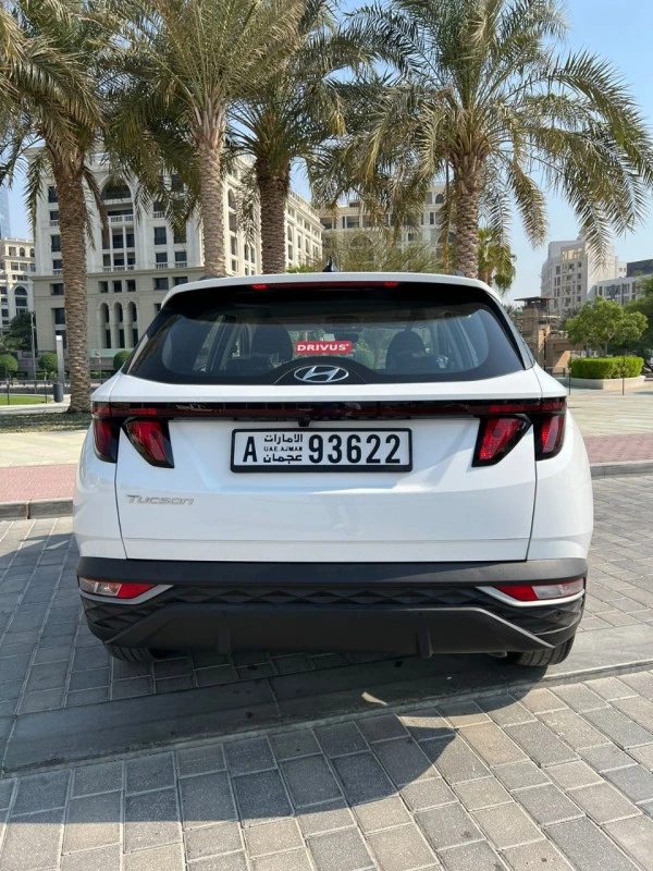  White Hyundai Tucson Photo 