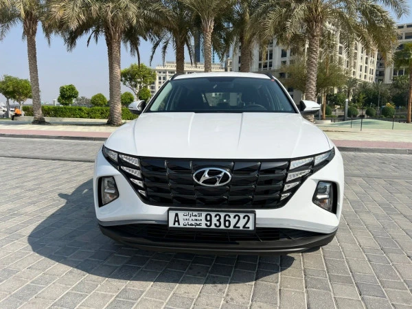  White Hyundai Tucson Photo 