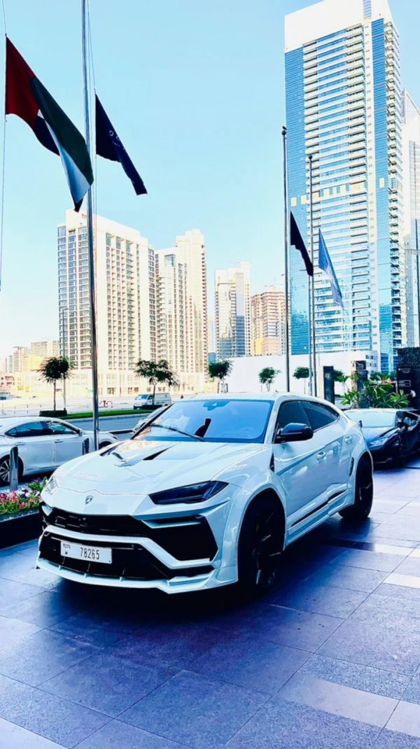  White Lamborghini Urus Novitec Photo 