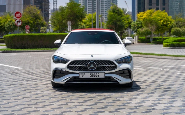  White Mercedes CLE 200 AMG cabriolet/convertible Photo 