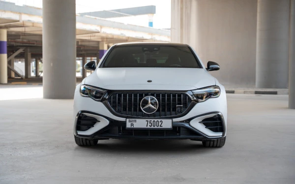  White Mercedes E53 AMG Edition 1 Photo 