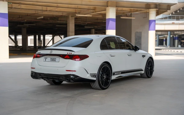  White Mercedes E53 AMG Edition 1 Photo 