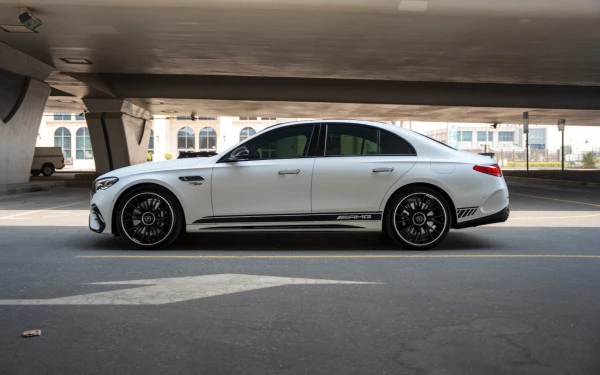  White Mercedes E53 AMG Edition 1 Photo 