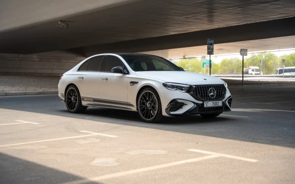  White Mercedes E53 AMG Edition 1 Photo 